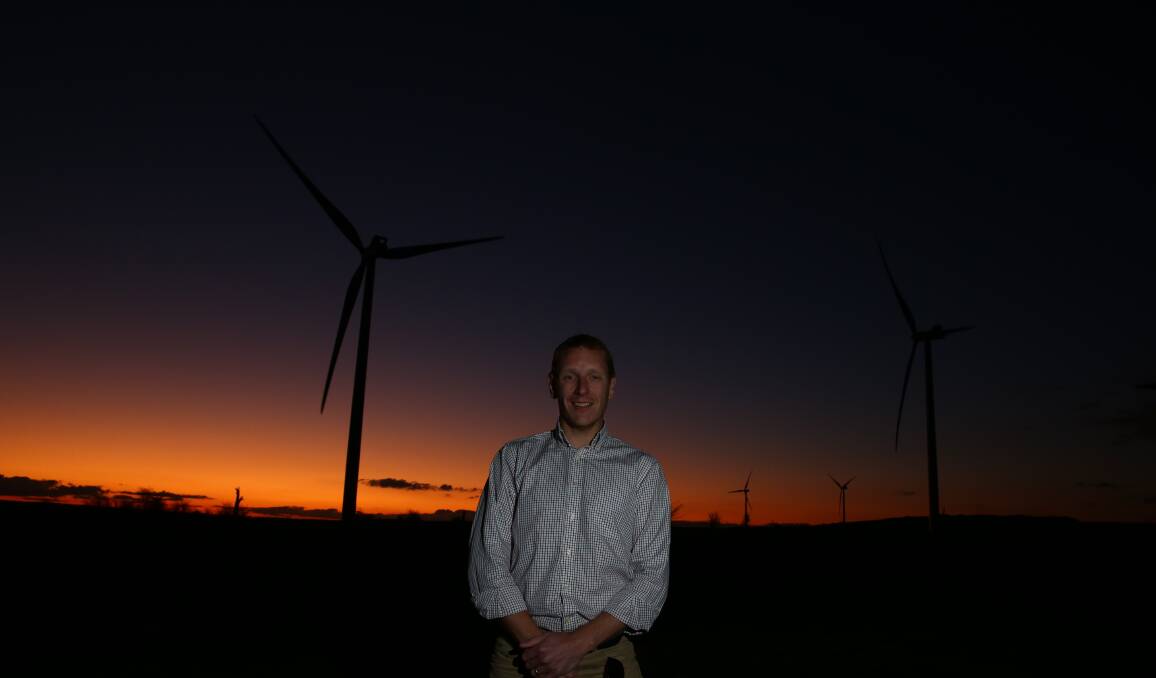 Personnel: Ed Mounsey said CWP Renewables will employ more staff. 