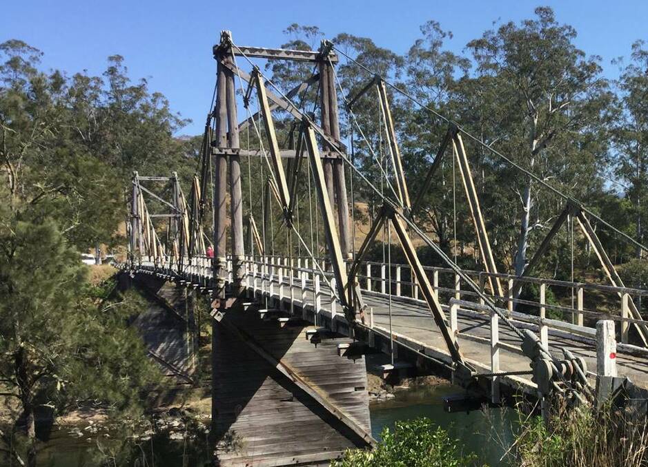 Kindee Bridge is being repaired after an accident there last week.