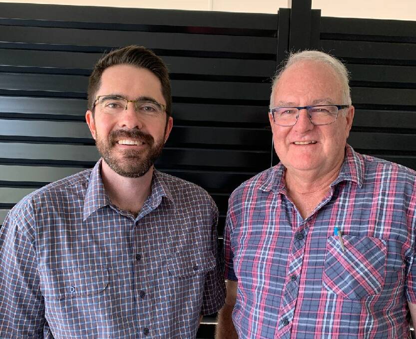 NEW FACE IN TOWN: Pastor Samuel Gittins takes over from Pastor Peter Huxley at Wauchope Presbyterian Church.