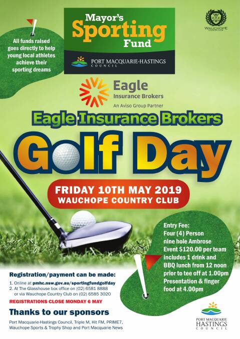 Sporting Fund golf day to tee off in Wauchope