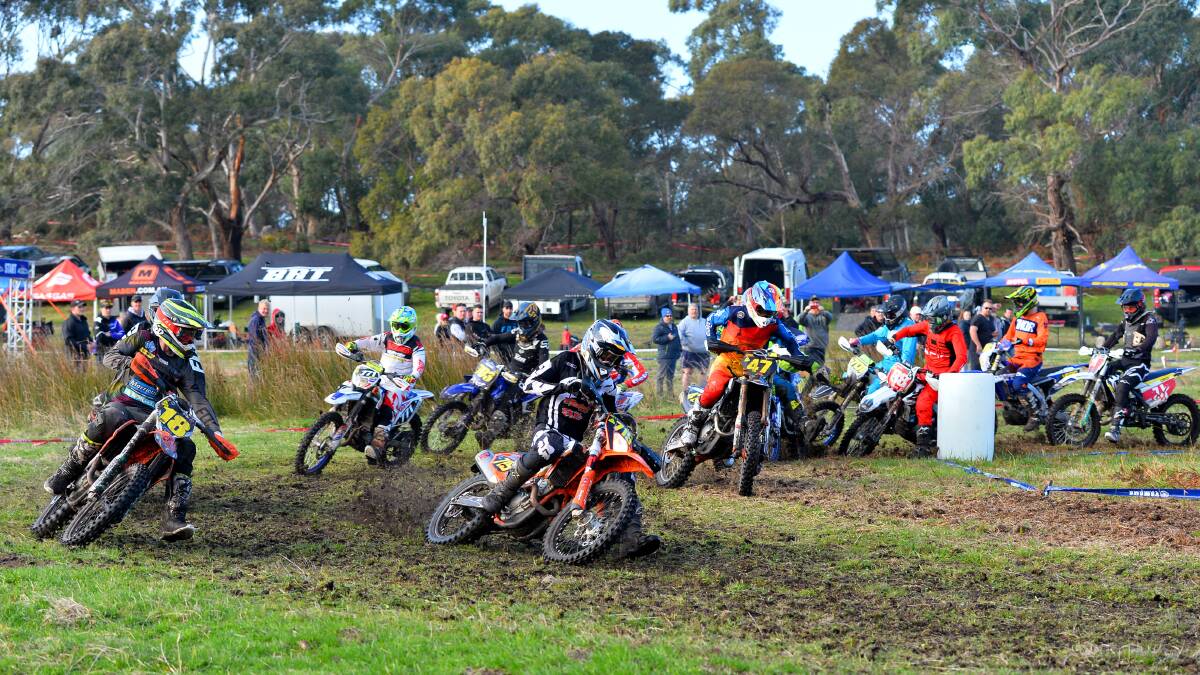 The J2 class at the AORC.