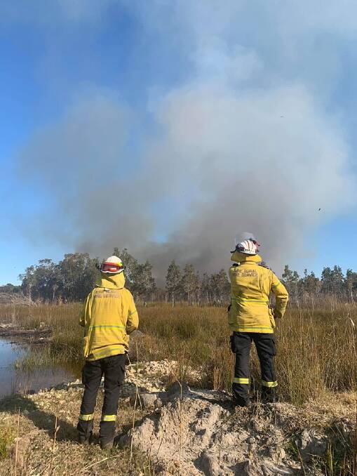 Photo courtesy of Sancrox/Thrumster Rural Fire Brigade.