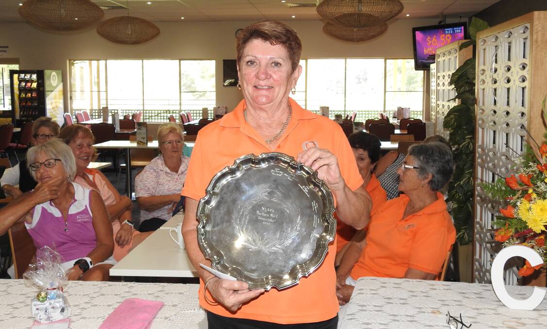 Lyn Kelly from Wauchope won a silver salver for the best 36 holes.