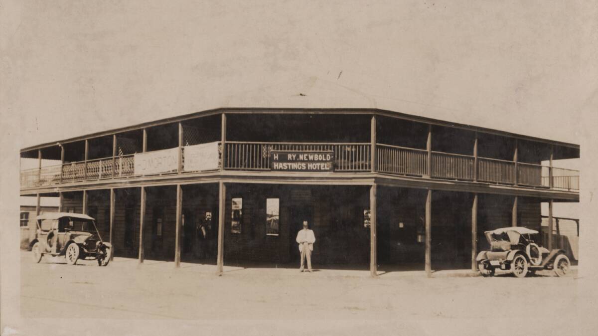 A RICH HISTORY: The Hastings Hotel in Wauchope back in 1920.