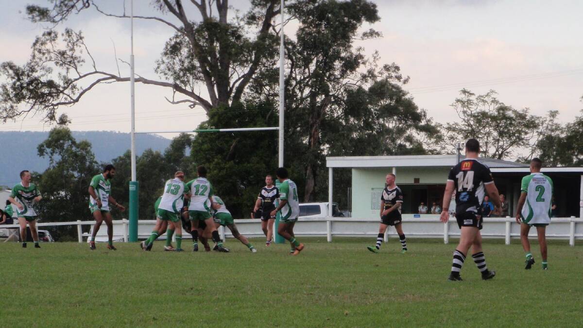 CONVINCING VICTORY: Beechwood Shamrocks had a great win over the Lower Macleay Magpies at the weekend.