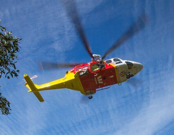 The Westpac rescue helicopter searched in vain for the 50-year-old woman.