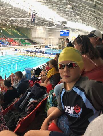 Junior swimmers make a splash at Sydney Olympic Park