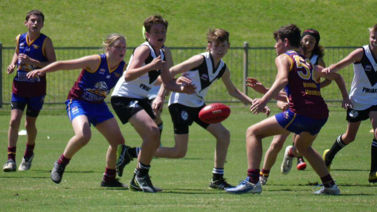 No good: Port Macquarie were no match for Nambucca Valley in the under-13 grand final. Photo: supplied
