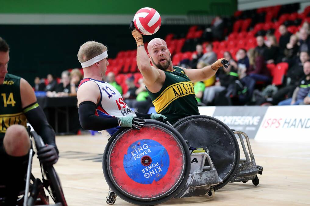 Work to do: Ryley Batt in action for Australia during their semi-final finish in the Quad Nations at Leicester last month. Photo: Megumi Masuda