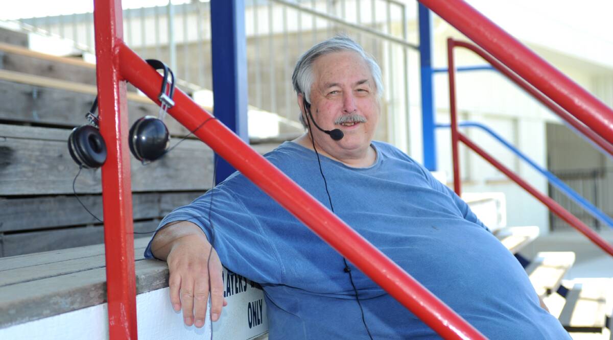 Long time coming: Chuck Murray will call his 20th Hastings League grand final on Saturday. Photo: Ivan Sajko