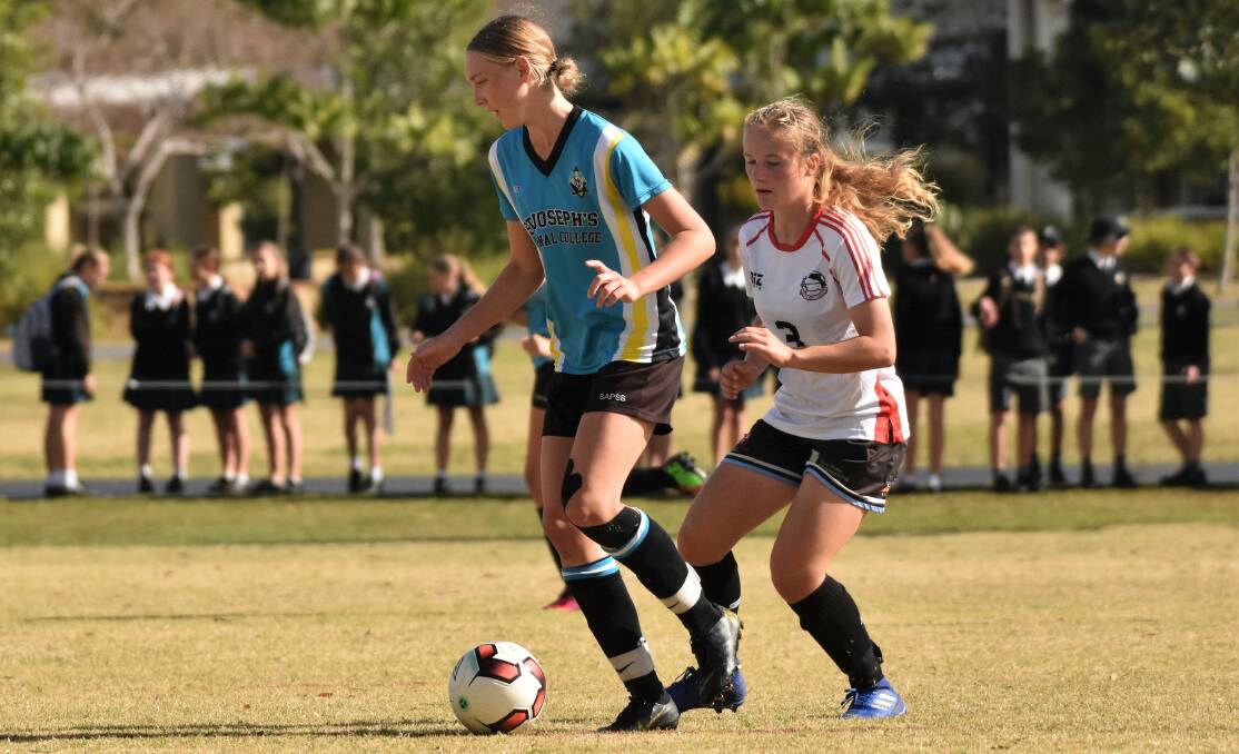 On target: Jess Watts (pictured playing for St Joseph's) scored in Northern NSW's 1-0 win over Western Australia.