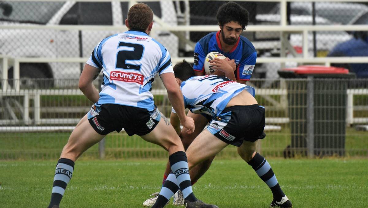 Star performance: Blues fullback Shadow Wirori was strong in their 28-10 win last weekend.