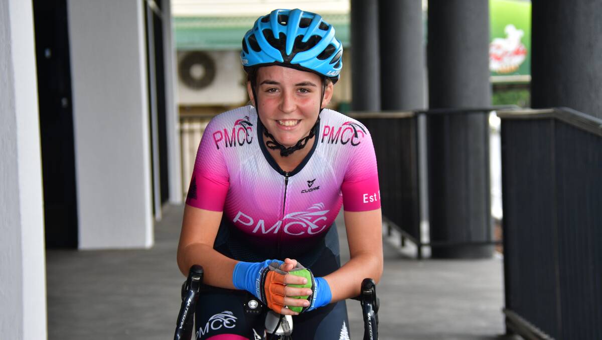 Progression: Alani Cockshutt has been selected in a women's team for the 2021 National Road Series. Photo: Paul Jobber