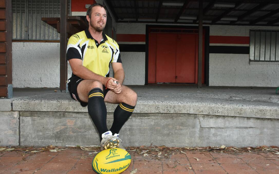 Reflecting: Andrew Birch will referee his 200th first grade game on the Mid North Coast on Saturday. Photo: Paul Jobber