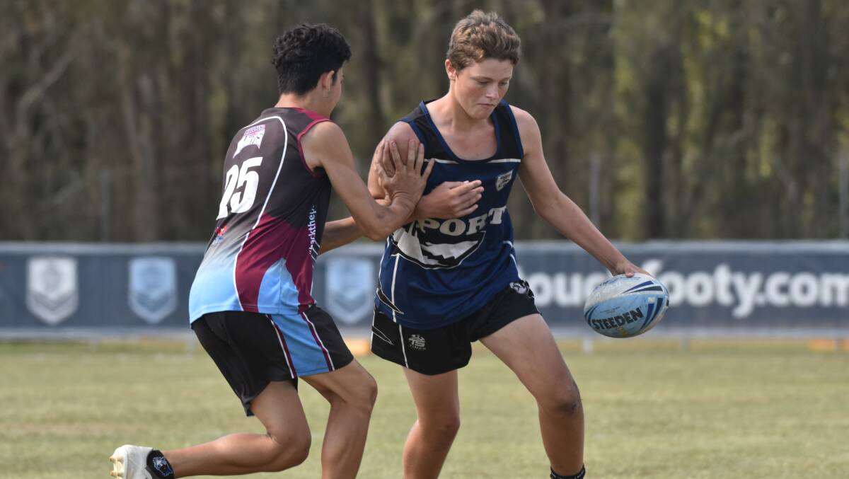 Progressing: Joe Black will make the step up to under-18s for Port Macquarie after he played under-16s last year.