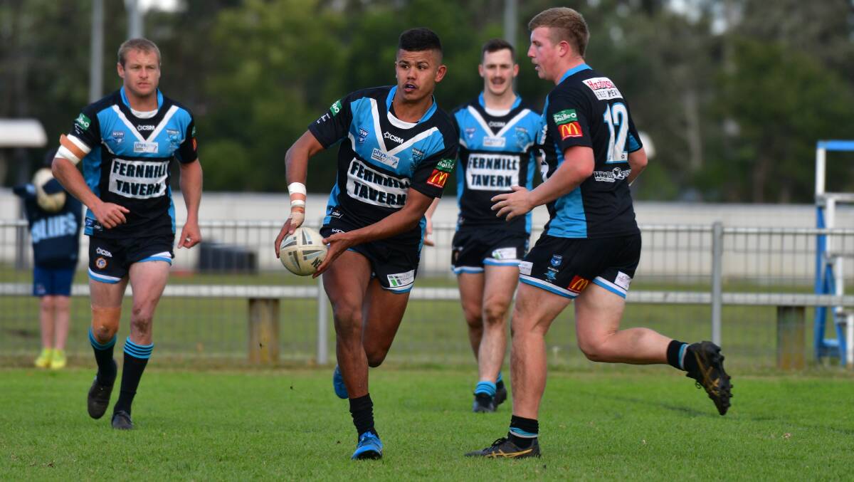 Talented: Cuban Piper was impressive for the Port Macquarie Sharks in 2021. Photo: Paul Jobber