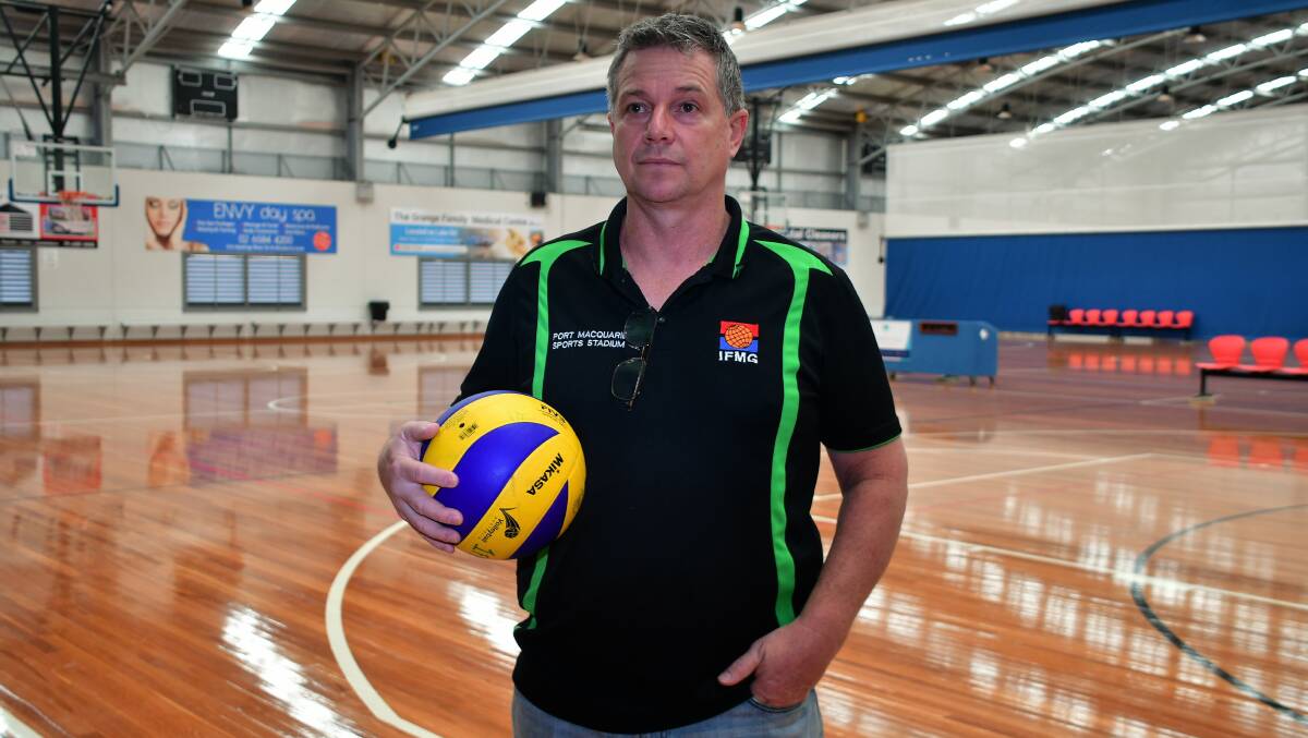 Bleak outlook: Port Macquarie Indoor Stadium manager Clay Coad could be forced to close the business in June. Photo: Paul Jobber