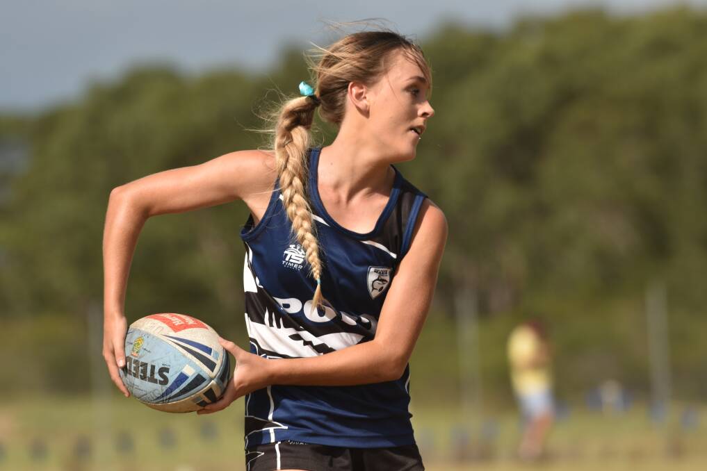 Key figure: Petrea Spencer has been nominated as a player to watch for Port Macquarie's under-18 girls.