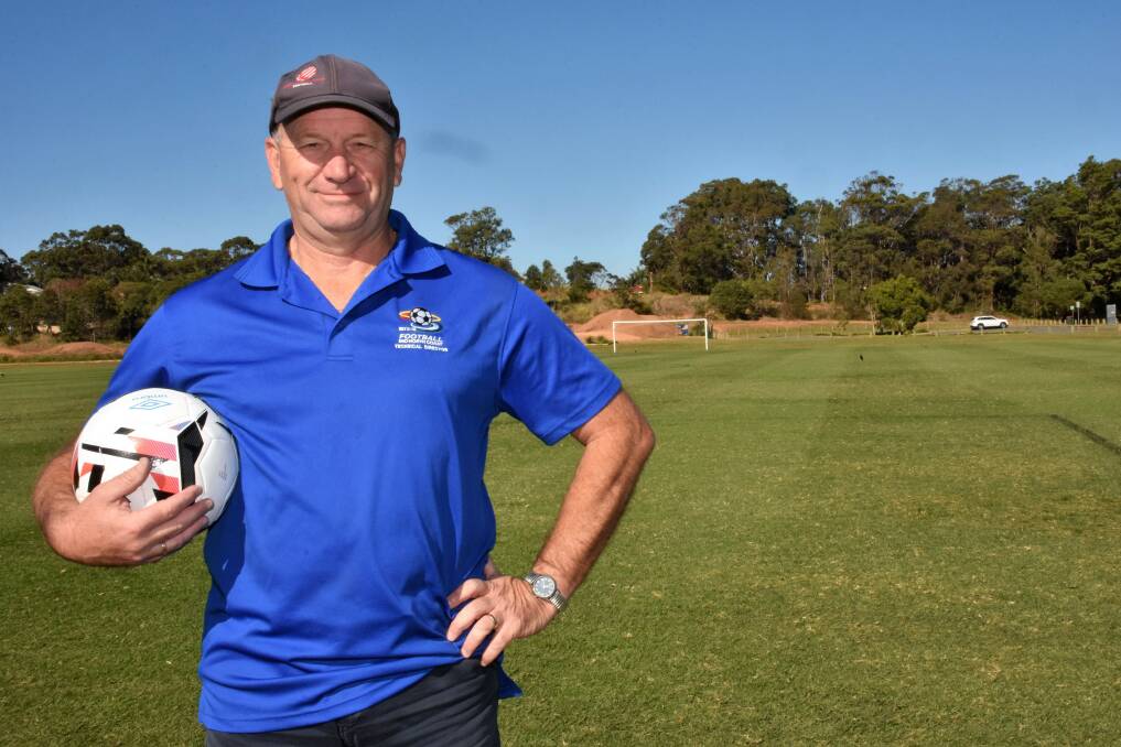 Call to arms: Football Mid North Coast technical director Larry Budgen says clubs need more volunteers. Photo: Paul Jobber