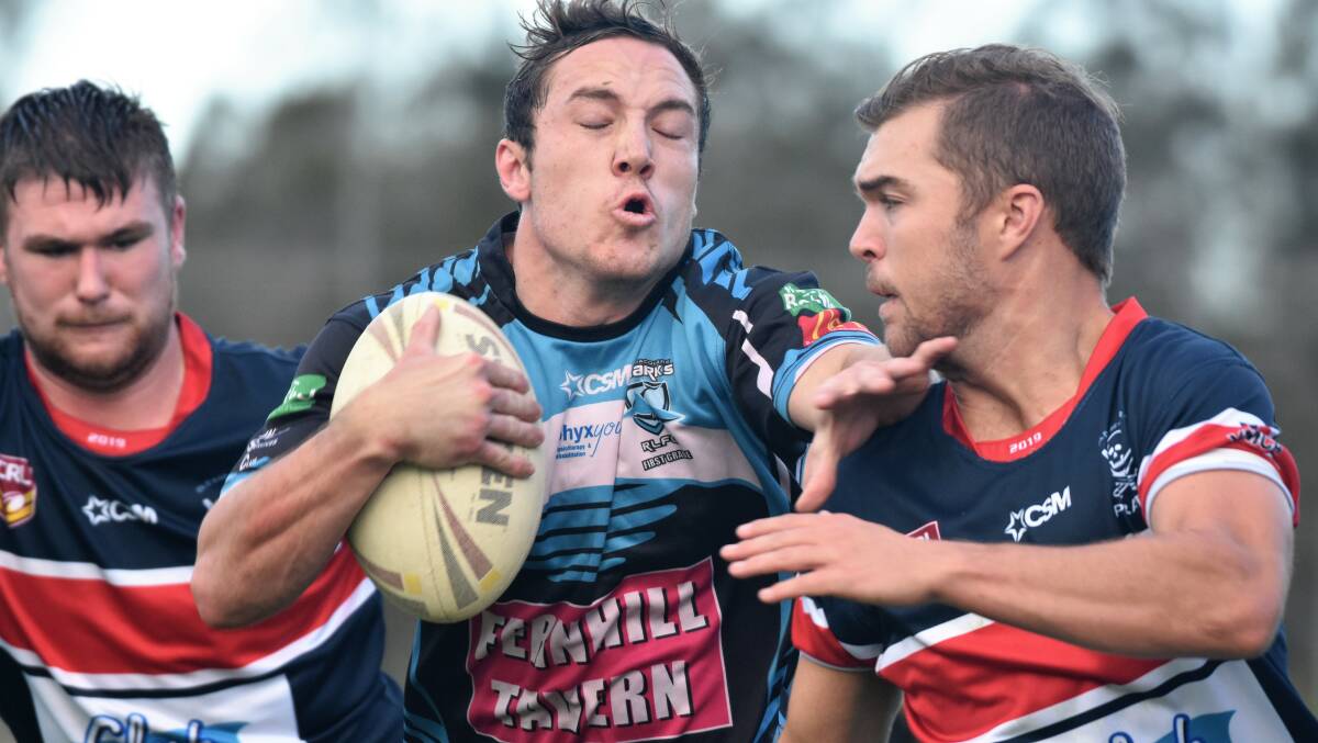 Strong return: Port Sharks fullback Mitch Wilbow scored two tries as the Sharks slipped out of the Group 3 top five.