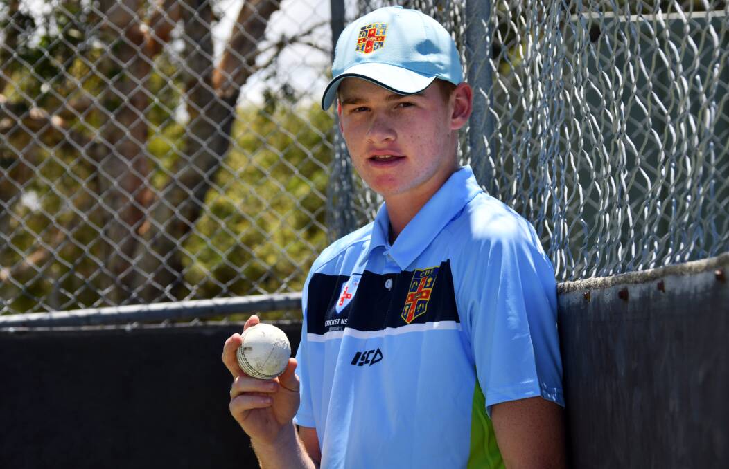 Doing everything right: Connor Cook has been selected in the NSW All-Schools cricket side. Photo: Ivan Sajko