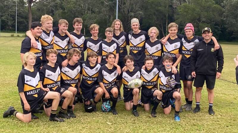 Another round: MacKillop College are through to the North Coast regional finals of the under-14 Cochrane Cup. Photo: supplied/Warren Lorger