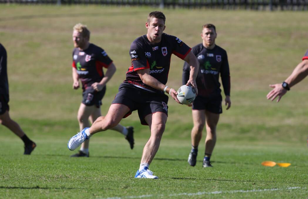 Jeremy Latimore will play against Newcastle in an NRL trial match on Saturday. Photo: Robert Peet