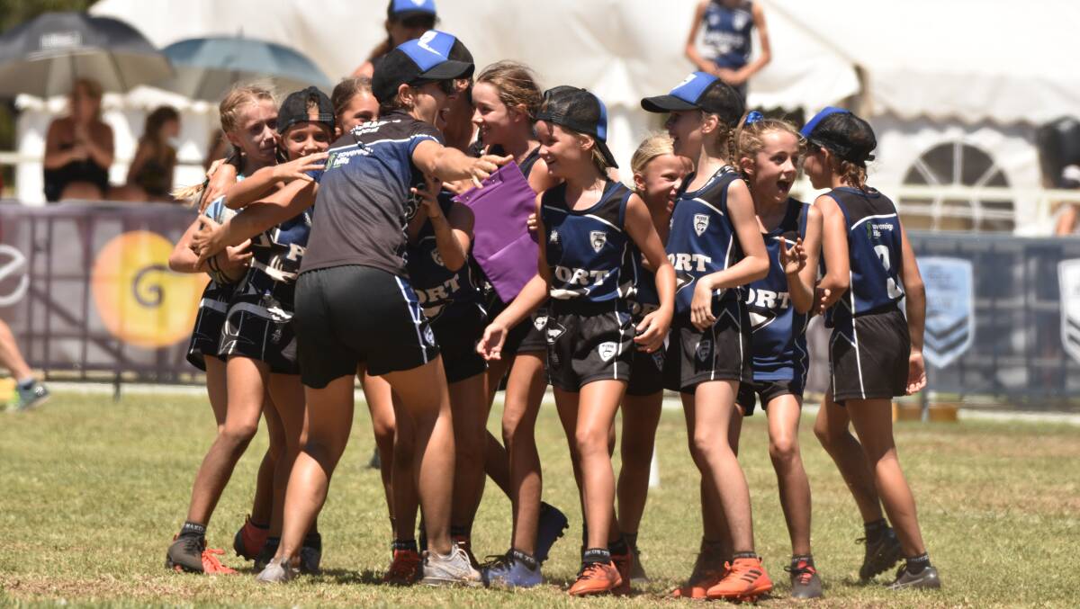 Hard to top: Anna Gleeson will try to replicate her 2019 success with the under-10 girls in the under-12 division at this weekend's NSW Junior State Cup. Photo: Paul Jobber