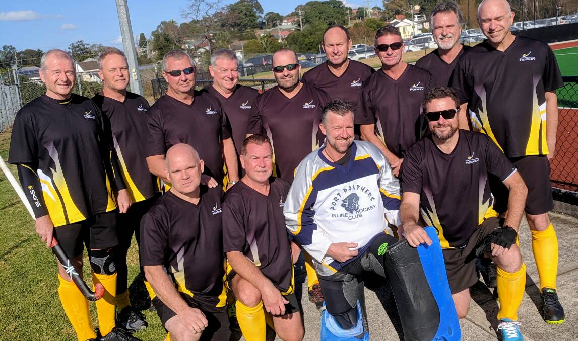 Just short: Port Macquarie's over-50 team were beaten in the final of the over-50 state championships. Photo: supplied