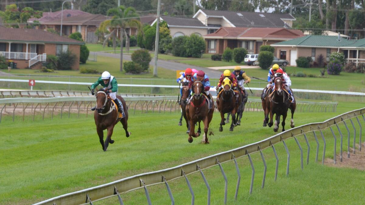 Back on track: Racing will return to Port Macquarie on November 14, bushfire conditions permitting.