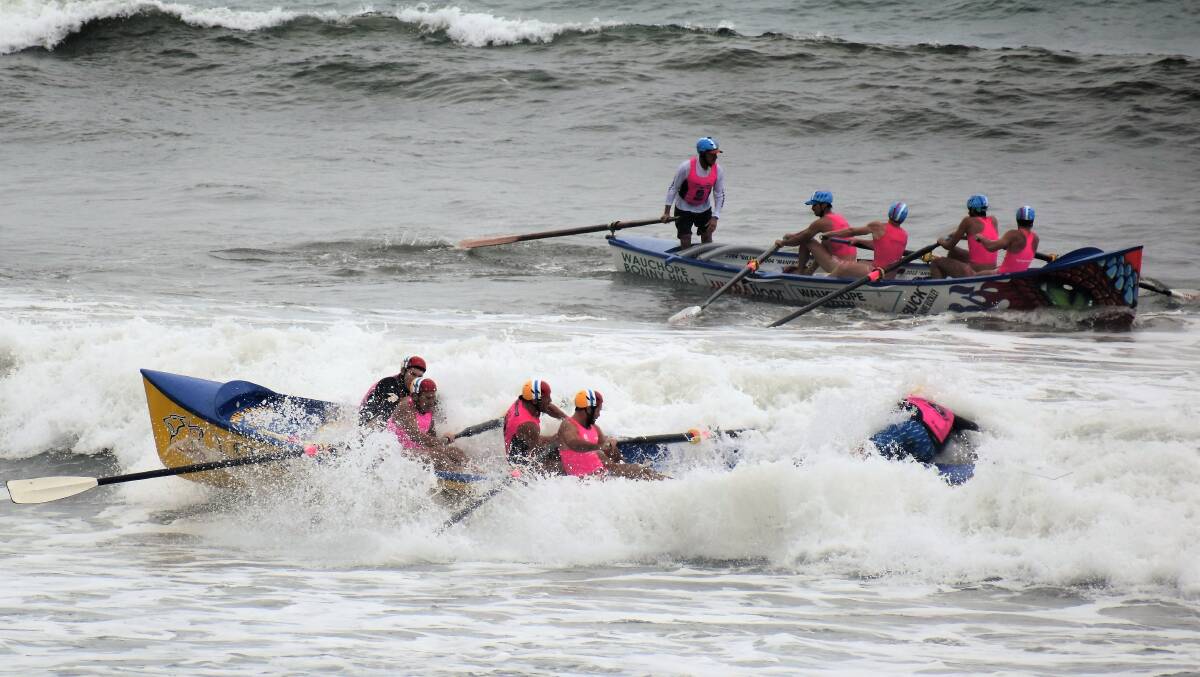 Second shot: Wauchope-Bonny Hills Surf Life Saving Club will have two crews at this weekend's state titles. Photo: Peter Garnet Forsyth