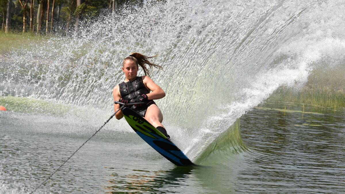 Rest time: Sade Ferguson will sit out this weekend's Slalom Series at Stoney Park. Photo: Paul Jobber