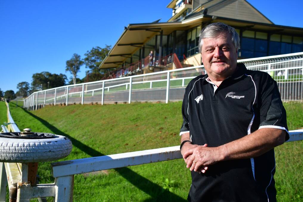 Port Macquarie Race Club president Michael Bowman doesn't plan on hanging around for one more Port Cup. Photo: Paul Jobber