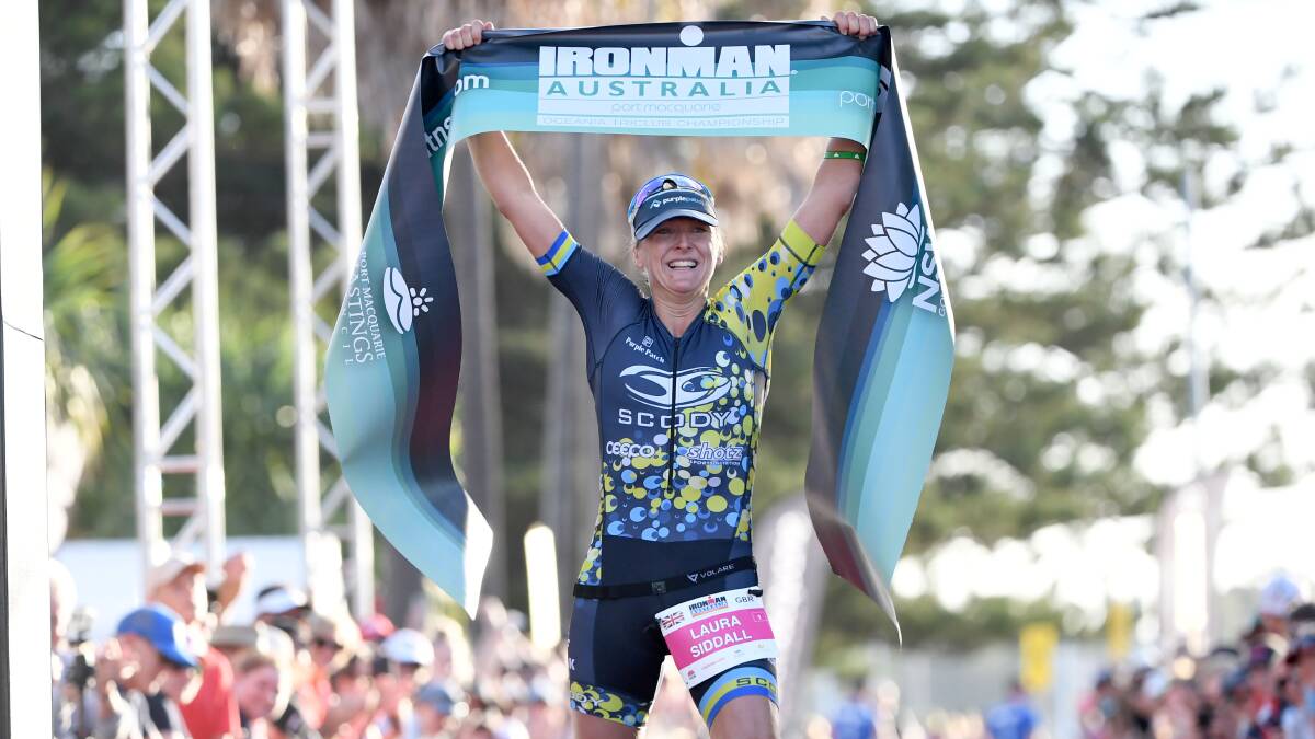 Back again: Laura Siddall will shoot for her third-straight Ironman Australia crown next month. Photo: supplied