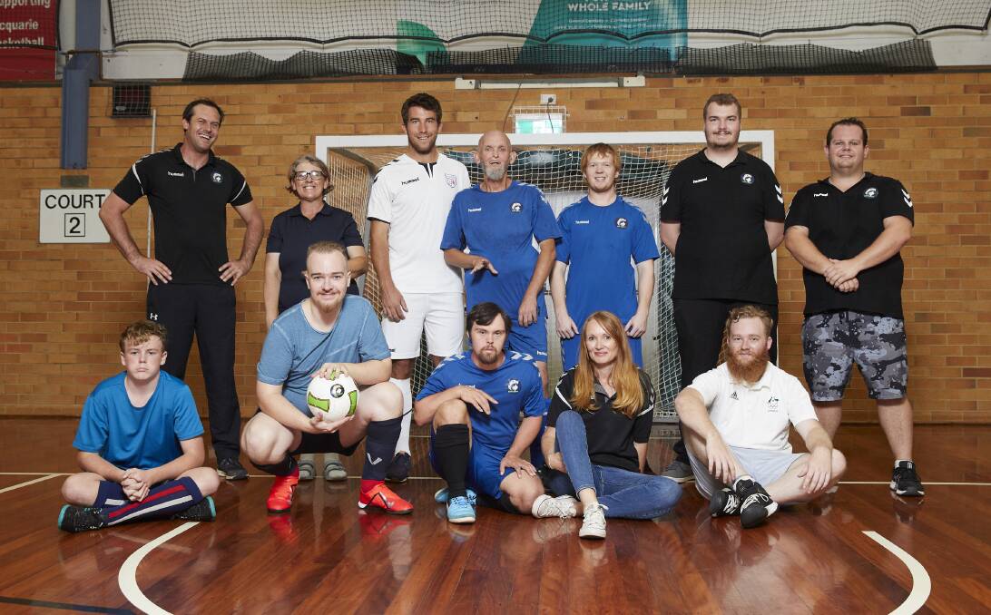 Ready to go again: Port Macquarie's All Abilities futsal crew are ready to get their 2020 season restarted. Photo: supplied