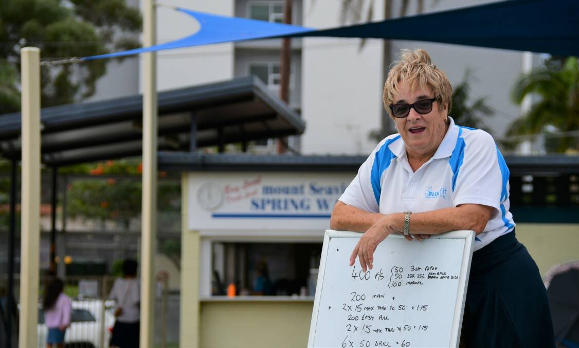 Time to go: Port Macquarie Swimming Club icon Cheryl Neville has retired after a 15-year involvement with the local pool.