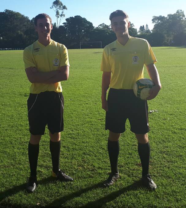 Making the jump: Charles Adnum (left) and Matt Lees will take charge of FMNC first grade fixtures this weekend. Photo: supplied
