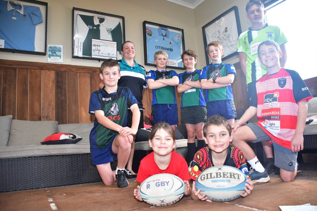 All smiles: Junior rugby players from around the Hastings will return to the field on July 24.
