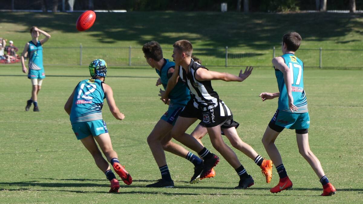 Heartbreaking: Port Macquarie went down by less than a kick in their under-15 grand final. Photo: supplied