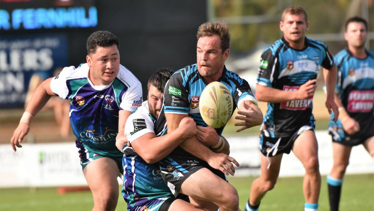 Key man: Port Sharks hooker Joey Cudmore will have an important role to play at Wingham on Sunday.