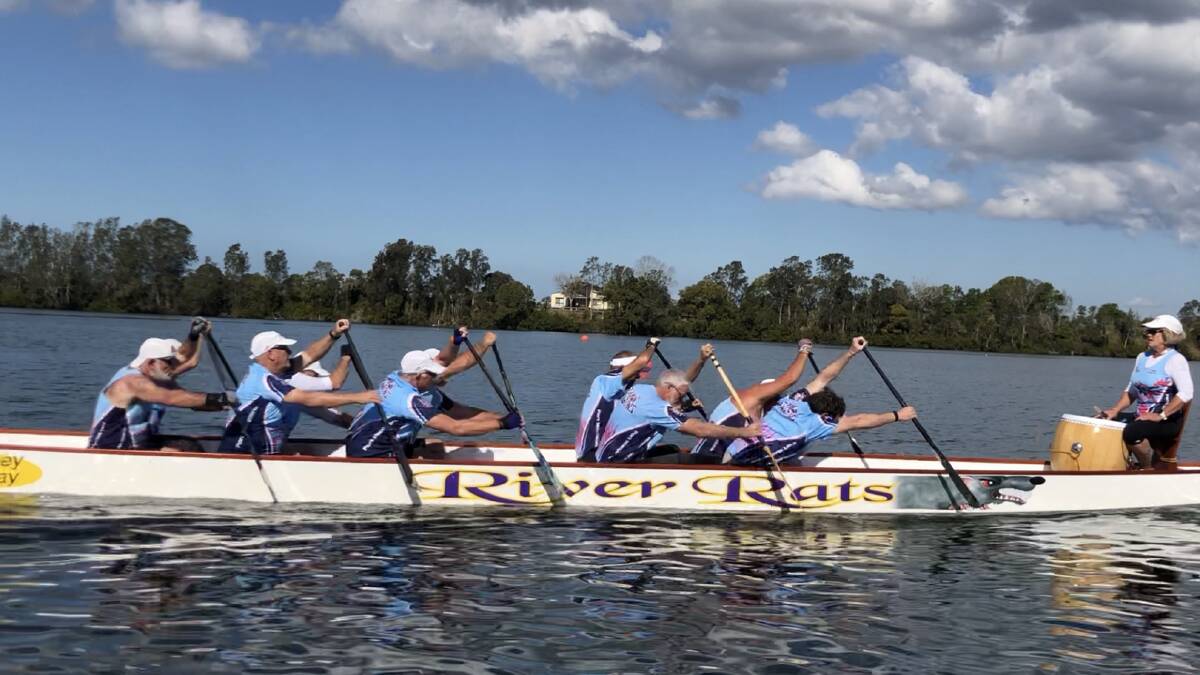 Winners: Port Macquarie's Flamin' Dragons men's team claimed gold at Taree on August 3. Photo: supplied