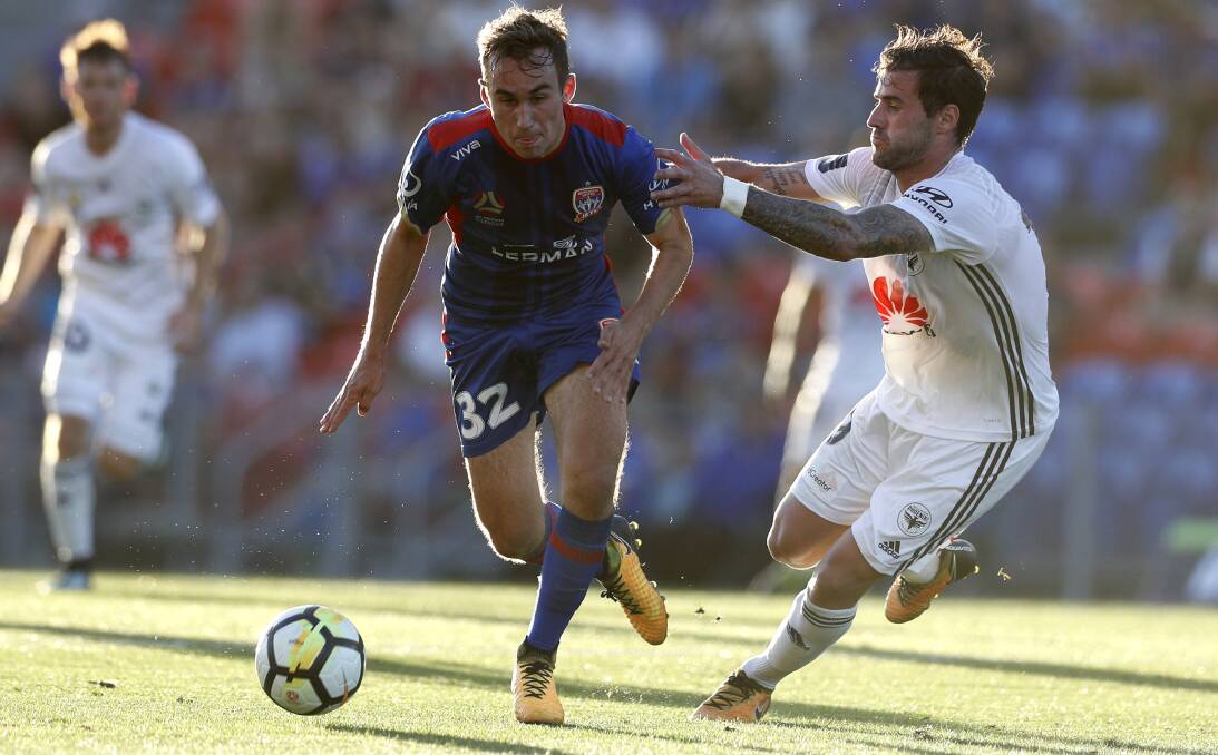Bright future: Angus Thurgate will run out for the Newcastle Jets for the first time in Port Macquarie.