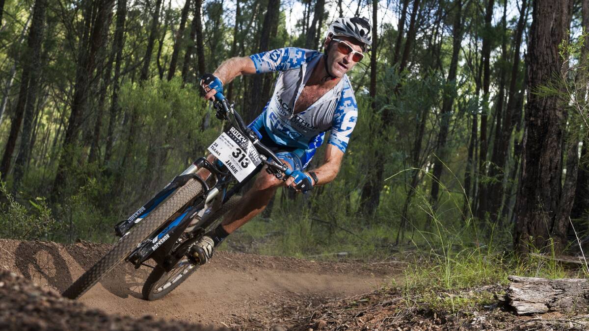 New challenge: Mountain biker Jamie Vogele will give Ironman Australia Port Macquarie a crack in May. Photo: supplied