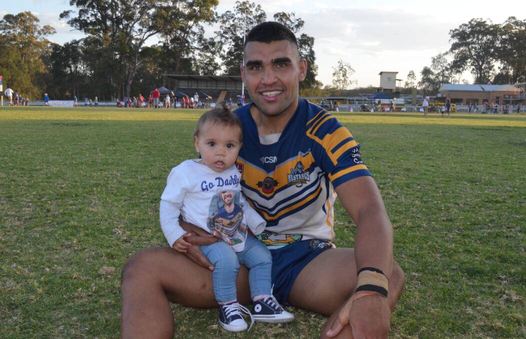 Follow me: Richie Roberts is comfortable with being someone young Indigenous men to look up to.