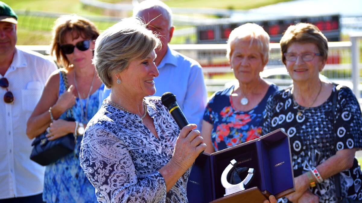 On a winner: Jenny Graham will hope to continue her recent success with victory in the first race at Port Macquarie on Friday. Photo: Ivan Sajko