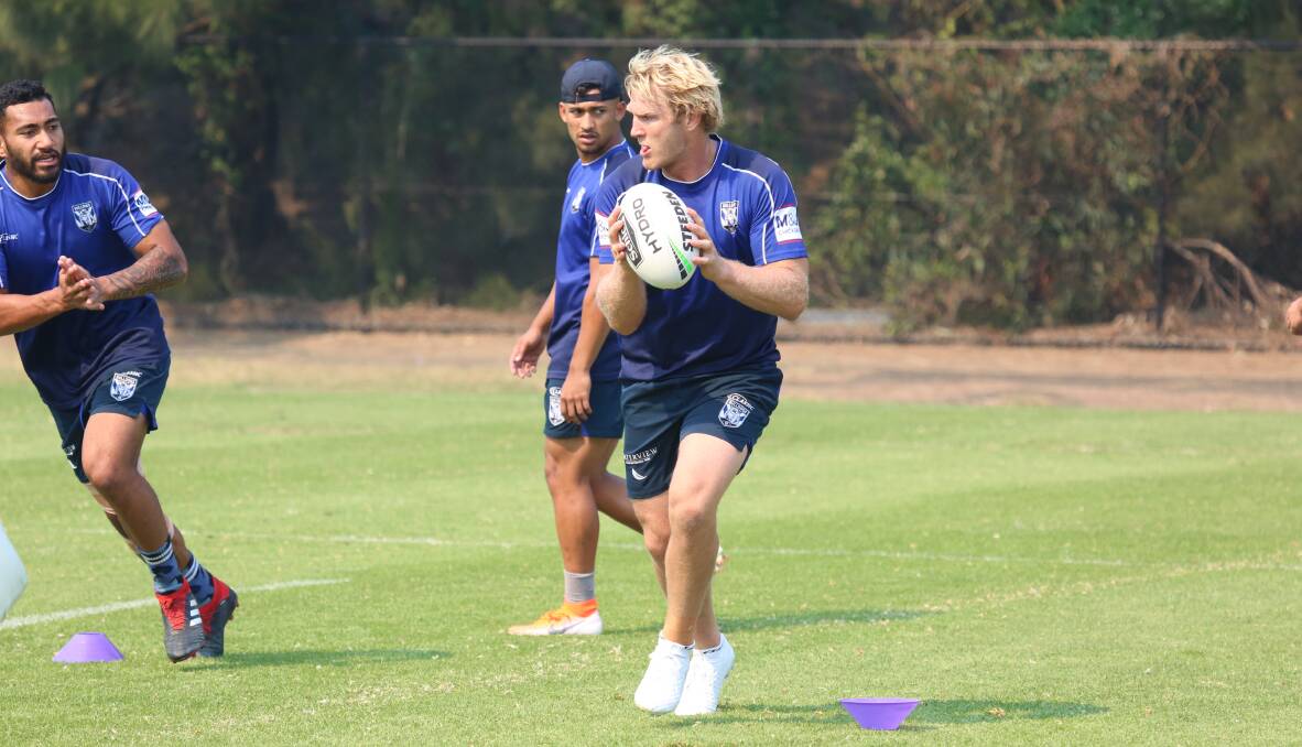 Hard at work: Kempsey's Aiden Tolman will head to Port Macquarie with Canterbury-Bankstown on February 29. Photo: supplied