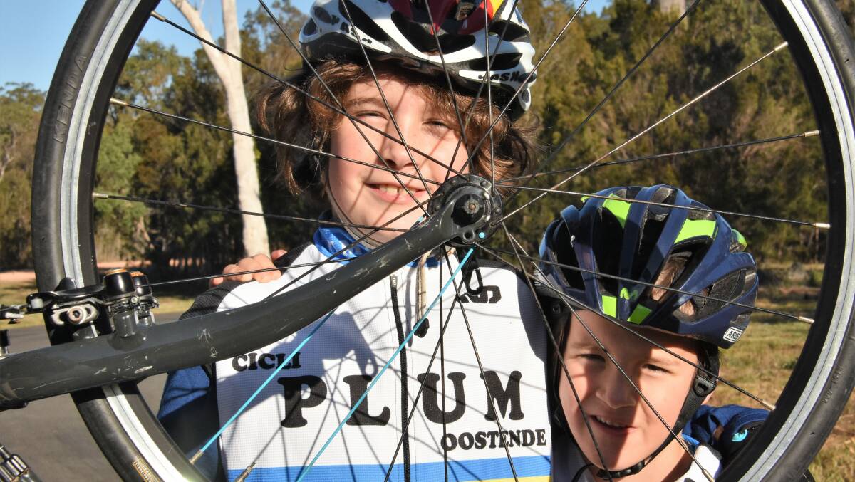 New faces: Pepijn and Wolf Nuyttens will race in the NSW Junior Cycling Tour event in Port Macquarie on Saturday and Sunday. Photo: Paul Jobber