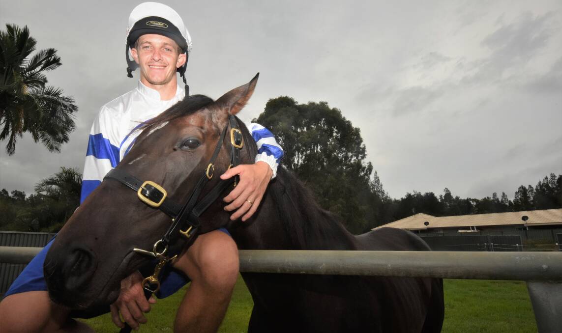 Out of the saddle: Robbie Agnew has become the first active jockey in NSW to gain a trainer's license. Photo: Paul Jobber