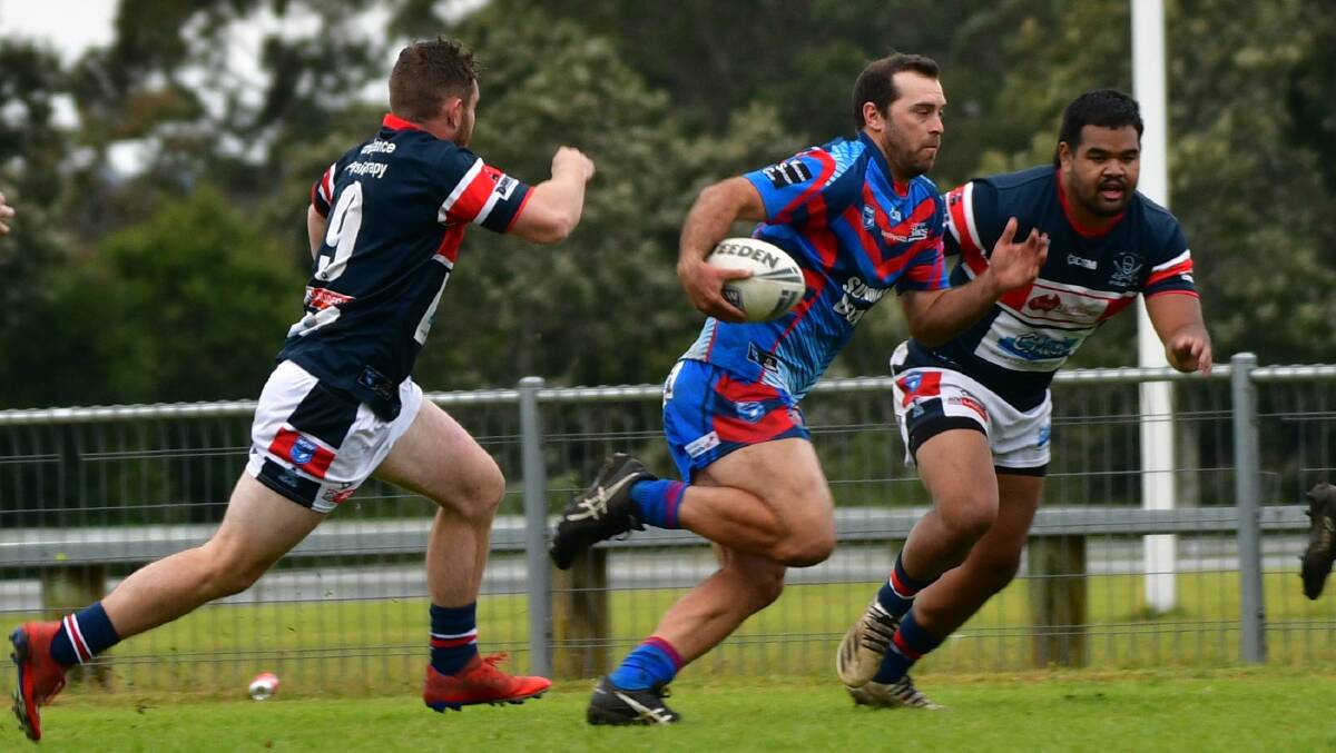 Improvement: Sam Watts is not content with Wauchope's undefeated start to the Group 3 rugby league season. Photo: Paul Jobber