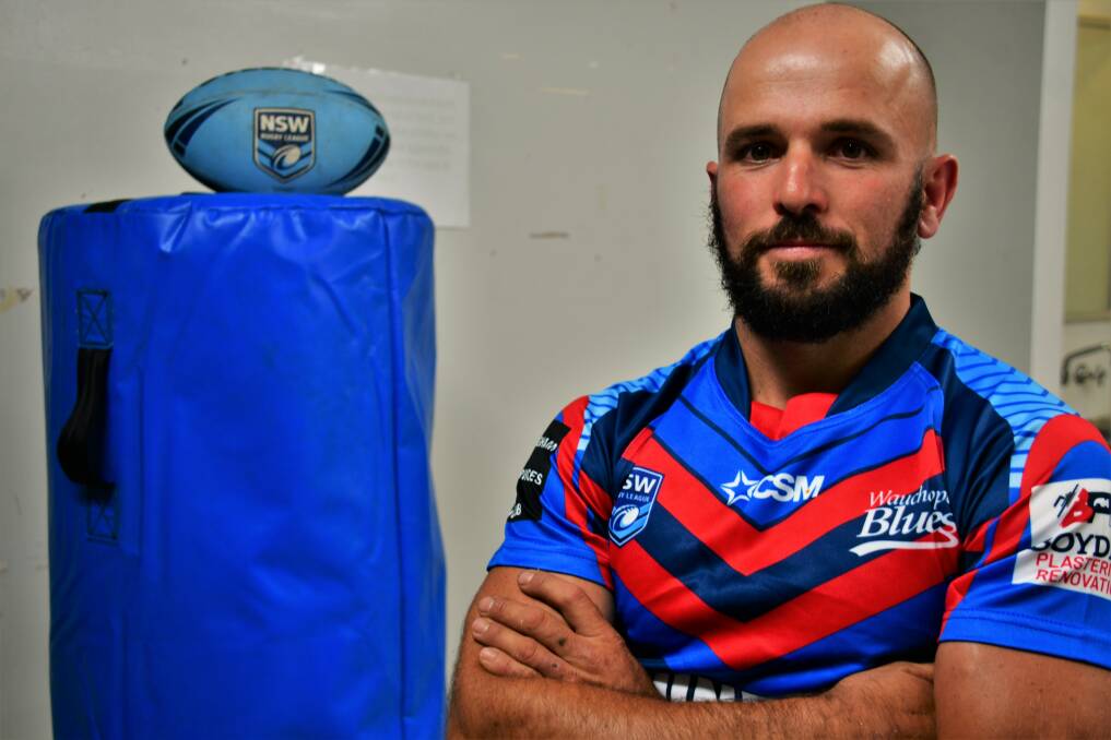 Renewed interest: Dean Hurrell will return to footy with the Wauchope Blues in 2021.